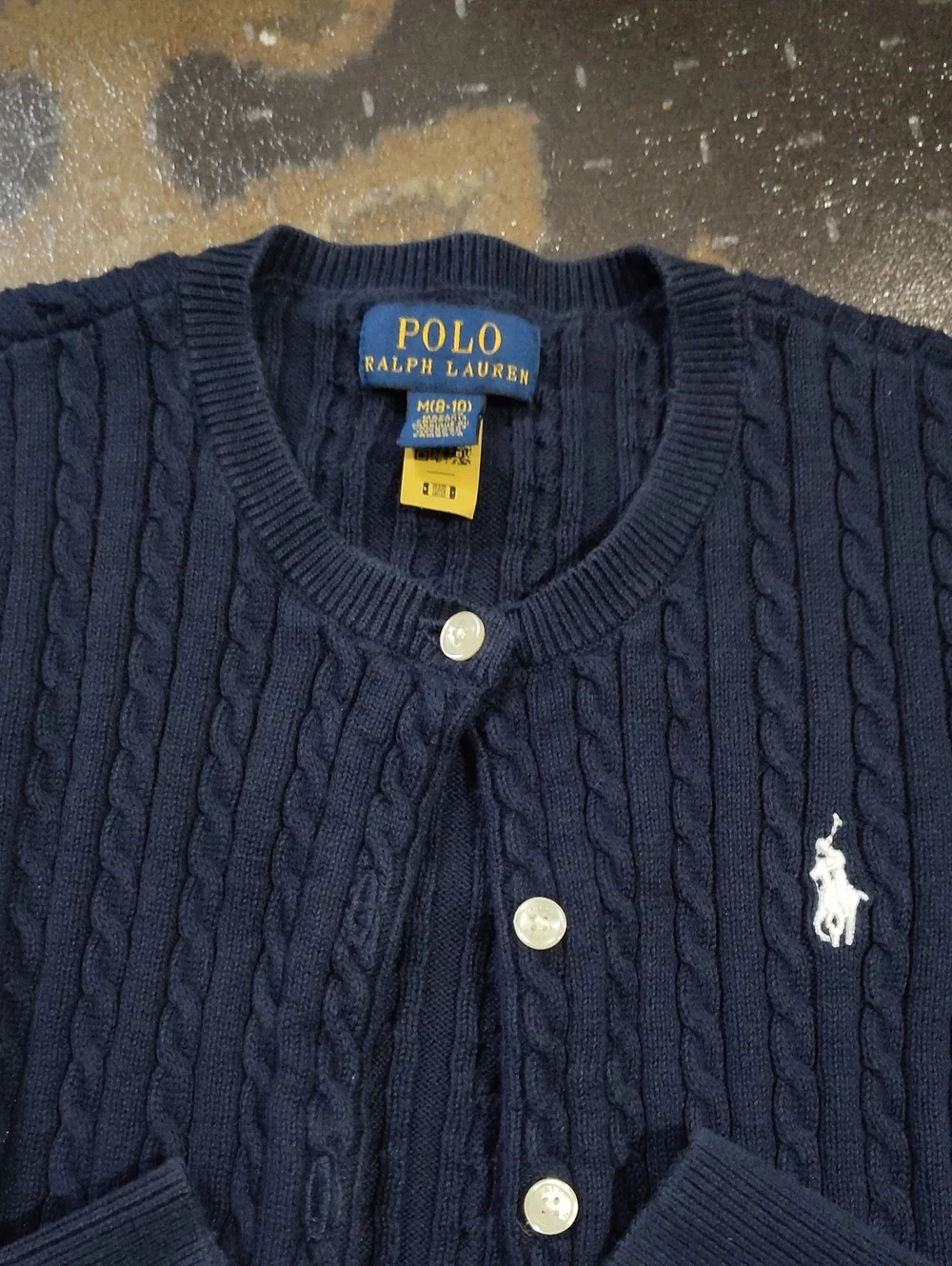 Polo Ralph Lauren Swayer 8/10 Navy $25